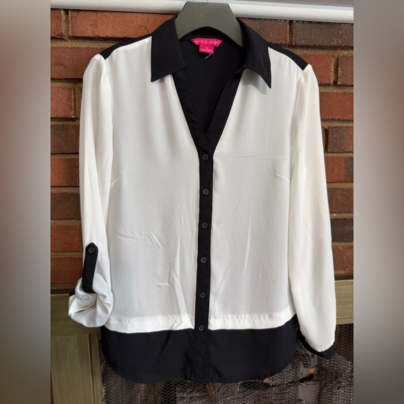 Sunny Leigh Elegant Black/white louse XS - Picture 5 of 8